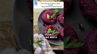 5Minute Beetroot Salad Recipe beetrootrecipe beetroot healthy shorts [upl. by Cavill]