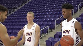 2018 UNI Mens Basketball Media Day Isaiah Brown [upl. by Willner]