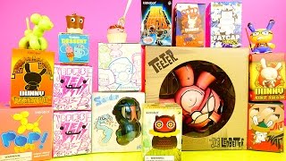 Kidrobot MEGA Blind Box Opening BFF The Simpsons Dunny Yummy Dessert DCTC Disney Cars Toy Club [upl. by Nojad]