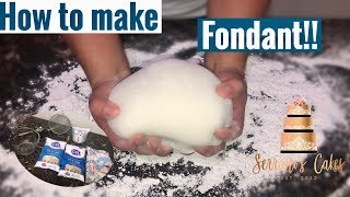 How to Make Marshmallow Fondant [upl. by Sinclair525]