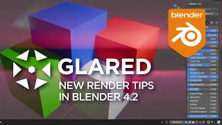 Glared  Light Leaks FX for Blender  Render Tips in Blender 42 [upl. by Benildis]