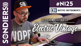 VOILA DU SON DE GUITARE ÉLECTRIQUE  SESSION GUITARIST ELECTRIC VINTAGE  Native Instruments [upl. by Suiram467]