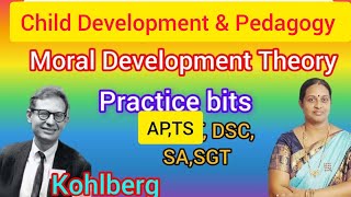 Kohlberg Moral Development Theory Important bitsAPTS DSC psychologyChild Pedagogy amp Development [upl. by Neirb345]