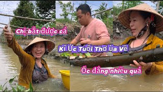 Anh Chị Em Oanh Trở Về Thời Tuổi Thơ Bắt Ốc Hái Rau kí Ức Khó Quên Của Mỗi Người [upl. by Det428]