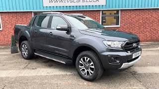 Ford Ranger 20 EcoBlue Wildtrak Auto 4WD Euro 6 ss 4dr TVSCARSBRIDGNORTH [upl. by Easlehc436]