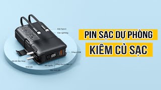 REMAX VIETNAM  Củ sạc kiêm sạc dự phòng đa năng 20000mAh 225W Remax RPP267 [upl. by Nayrb]