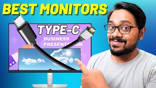 Best Monitors Under 10000 20000 and 30000 with TypeC Port and Speakers [upl. by Kciderf923]