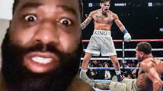 Adrien Broner REACTS to Ryan Garcia DROPPING amp BEATING Devin Haney CALLS OUT Haney for COMEBACK [upl. by Alphonsa534]