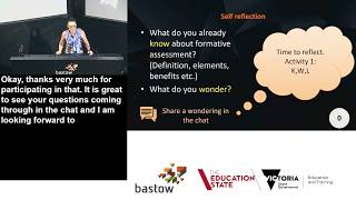 Bastows Literacy Masterclass Suite  Masterclass 1 Formative Assessment [upl. by Devlen]