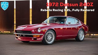 1972 Datsun 240Z w Rebello Racing 32L Walk Around [upl. by Inger183]