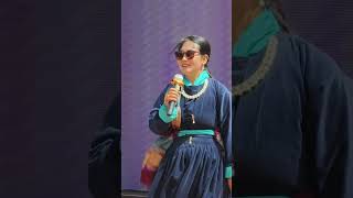 Tsis tsis song performed by Lobsang dolma a well known singer of zanskar valley [upl. by Oniratac]