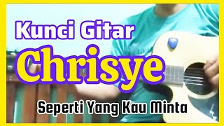 kunci gitar dan lirik Chrisye  Seperti Yang Kau Minta  versi mudah [upl. by Sloan]