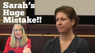 Why I Think Sarah Boone Is Making a Huge Mistake  Lawyer LIVE [upl. by Einnoj]