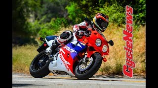 Ultra Rare Honda RC45 Road Test  Cycle News [upl. by Milka]