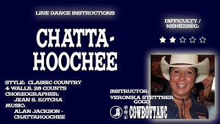 Linedance CHATTAHOOCHEE Teach amp Dance [upl. by Dorcea60]