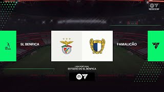 BENFICA VS FAMALICÃO LIGA BETCLIC 2023 2024 [upl. by Anerrol]