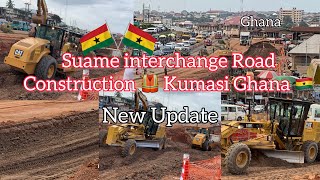 New update on suame interchange Road project Kumasi Ghana moving so fastsee how the work is moving [upl. by Avuha]