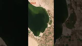 Salton Sea Shrinking and Worst Environmental Disaster shorts [upl. by Nimesh]