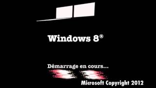 REMAKE STARTUP WINDOWS 8  1080P  2012 [upl. by Ekim]