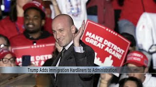 Trump adding immigration hardliners to administration [upl. by Kraft]