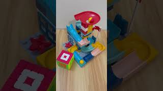 Satisfying Build amp Sound 🌀713 🔴 Marble Run Race ASMR Blocks marblerace marblerun marblerunrace [upl. by Ahseuqal376]