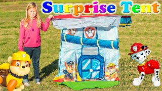 The Assistant Paw Patrol Surprise Tent With Fun Cool Toys [upl. by Kannan]