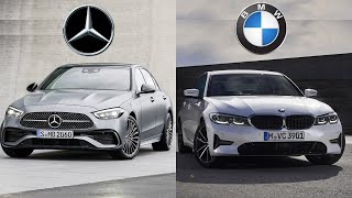 Mercedes C Class 2023 vs BMW 3 Series 2023  Which Luxury Car Should You Buy [upl. by Patience]