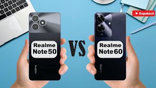 Realme Note 50 vs Realme Note 60 I Full Video Comparison [upl. by Haberman777]