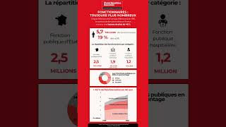 Nombre de fonctionnaires  Infographie [upl. by Talbert]