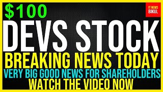 DEVS Stock  DevvStream Corp Stock Breaking News Today  DEVS Stock Price Prediction  DEVS Stock [upl. by Esoj335]