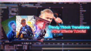 Trendy Tiktok Transitions  After effects tutorial [upl. by Dj463]