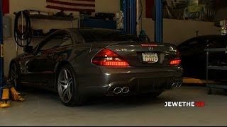 2009 Mercedes SL65 AMG w Fabspeed Custom Exhaust Revs amp Accelerations [upl. by Terris427]