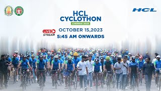 HCL Cyclothon Chennai 2023 l In Association with Govt of Tamil Nadu and SDAT [upl. by Keverian]