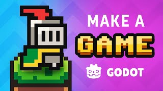 How to make a Video Game  Godot Beginner Tutorial [upl. by Ynnelg932]