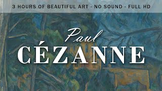 Paul Cezanne Landscape Paintings  3Hours of HD Artwork for your TV [upl. by Dnomra]