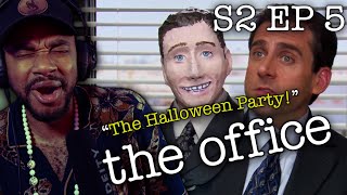 FILMMAKER REACTS to THE OFFICE Season 2 Episode 5 Halloween [upl. by Adnwahsat667]