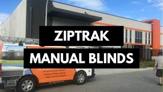 Ziptrak Manual Blinds [upl. by Horatio]