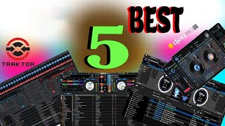 5 Best dj Software for Beginners and Free Download 2024 Full version  Dj Joman [upl. by Ahlgren]