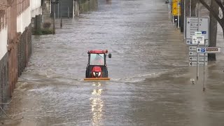 Hochwasser in RheinlandPfalz Land unter an der Mosel [upl. by Chancellor]