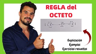 REGLA del OCTETO de Química Cl2O ✅ Ejemplos y Ejercicios resueltos 👉 Oakademia [upl. by Eirised562]