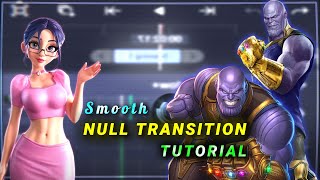 Smooth quotNULL TRANSITIONquot Tutorial on Alight Motion Preset  1k Special ✨ [upl. by Ilarin]