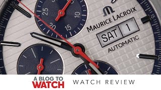 Maurice LaCroix Aikon Automatic Chronograph Limited Edition Watch Review  aBlogtoWatch [upl. by Janna]