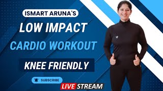 Low Impact Cardio knee friendly exercises by Ismart Aruna [upl. by Aromat810]