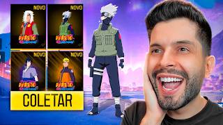 ATUALIZOU NARUTO FINALMENTE CHEGOU NO FREE FIRE [upl. by Noleta332]