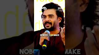 R MADHAVANS CAREER ADVICE TO YOUTH [upl. by Oisangi77]