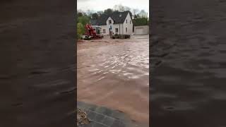 Wieder Überschwemmungen in Bad NeuenahrAhrweiler unwetter flood heavystorm storm [upl. by Stonwin]