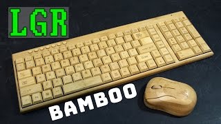 LGR  That Wireless Bamboo KeyboardMouse from Amazon [upl. by Darn661]