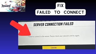 How to Fix Failed to Connect to the Server in Marvel Rivals [upl. by Attenor]