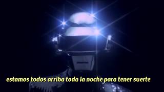 Daft Punk  Get Lucky Subtitulado al español VÍDEO OFICIAL HD [upl. by Ahsikit]