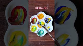 Color Mixing in a Round Palette [upl. by Aennaej]